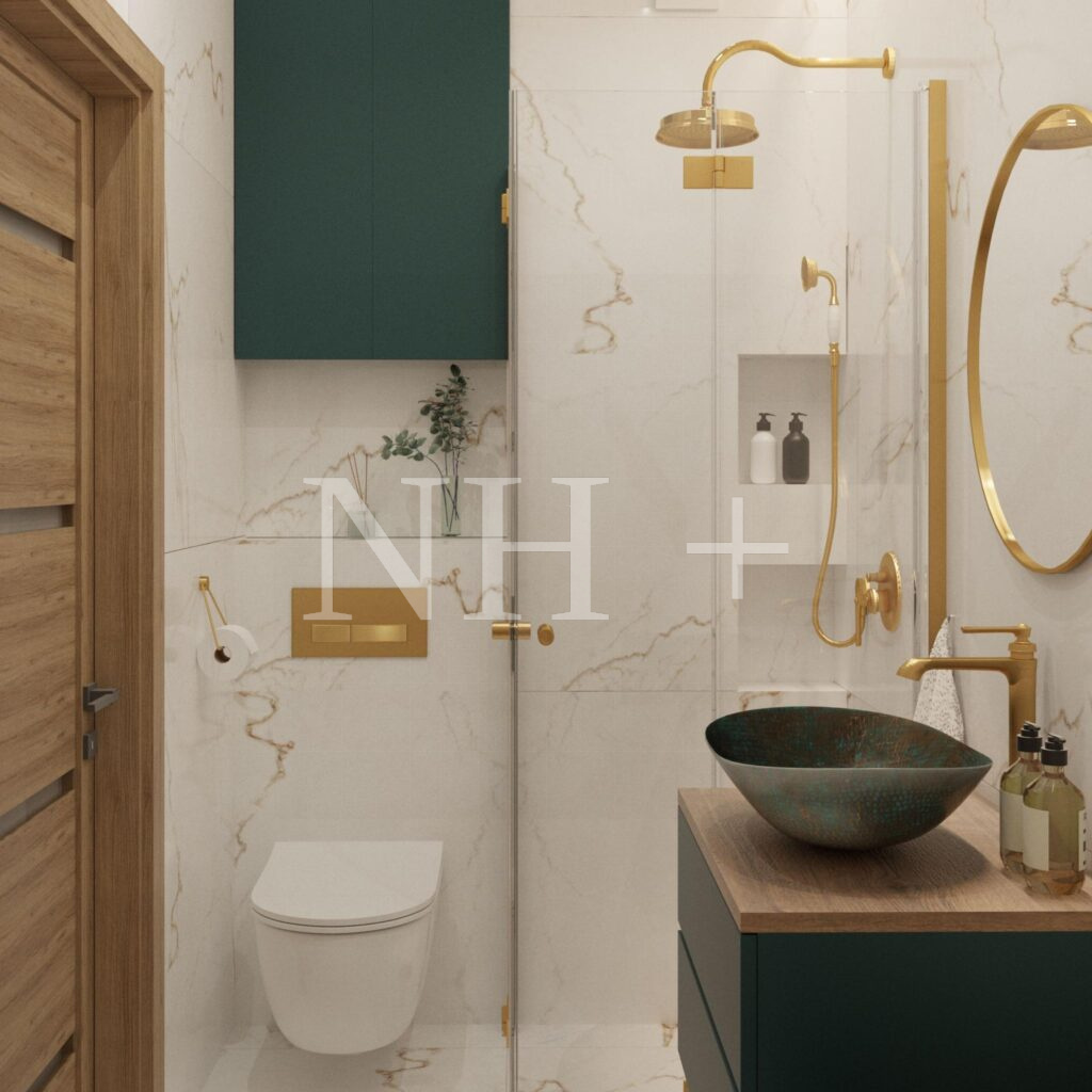 Łazienka w stylu modern-classic